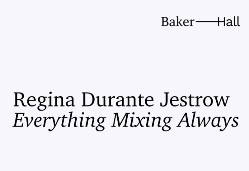Everything Mixing Always by Regina Durante Jestrow