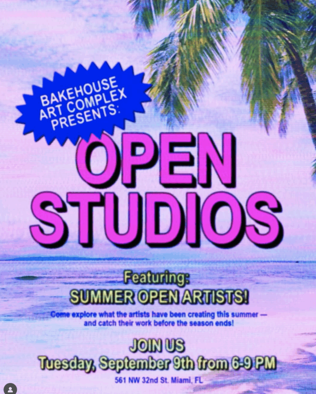 BAC – Open Studios