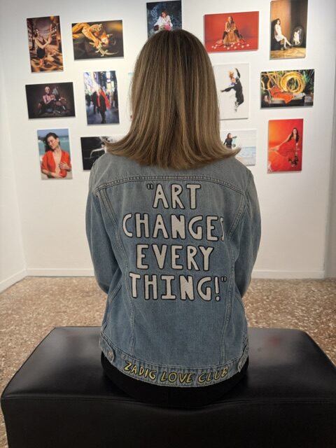 Art Changes Every Thing! (Jacket by Zadig and Voltaire).